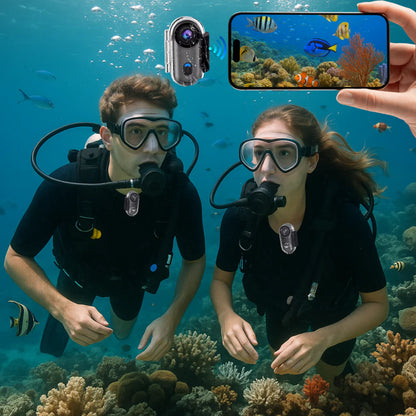 Minicam Pro 4K - POV Mini Camera for Daily-Activities, Travel, Camping, Sports...