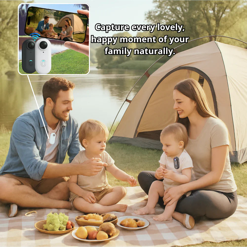 Minicam Pro 4K - POV Mini Camera for Daily-Activities, Travel, Camping, Sports...