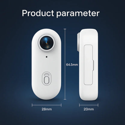 Minicam Pro 4K - POV Mini Camera for Daily-Activities, Travel, Camping, Sports...