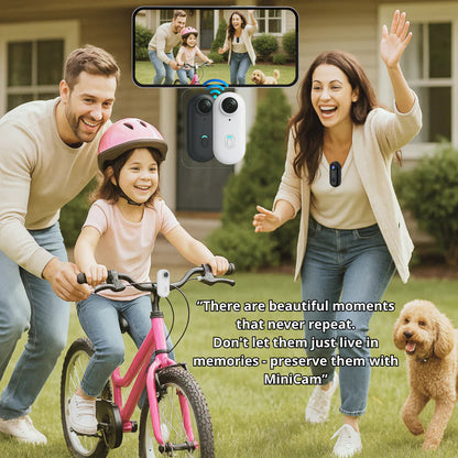 Minicam Pro 4K - POV Mini Camera for Daily-Activities, Travel, Camping, Sports...
